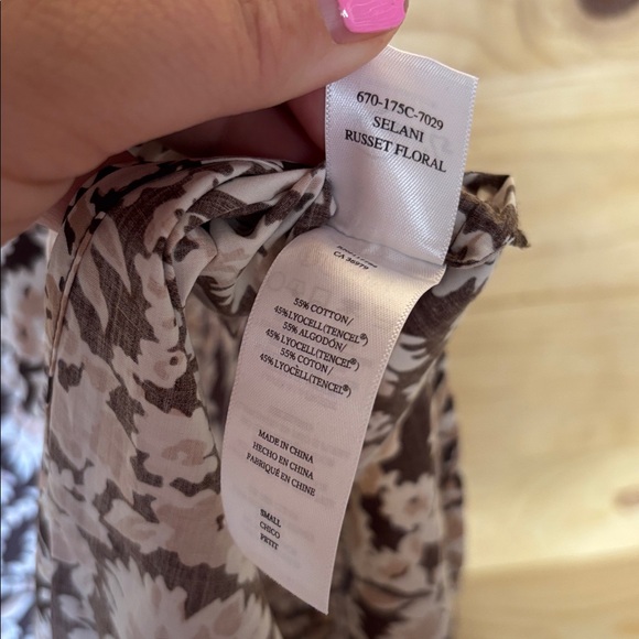 Rails Selani floral one shoulder dress size S - Picture 8 of 9